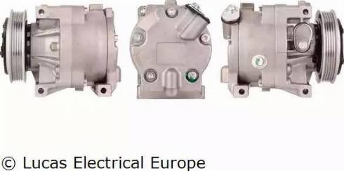 Lucas Electrical ACP333 - Компрессор кондиционера autospares.lv