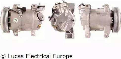 Lucas Electrical ACP324 - Компрессор кондиционера autospares.lv