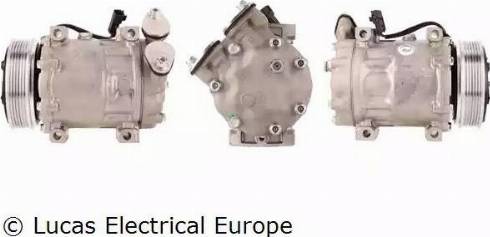 Lucas Electrical ACP326 - Компрессор кондиционера autospares.lv