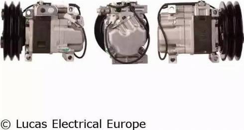 Lucas Electrical ACP328 - Компрессор кондиционера autospares.lv