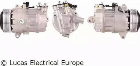 Lucas Electrical ACP375 - Компрессор кондиционера autospares.lv