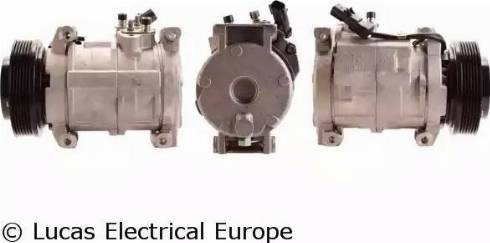 Lucas Electrical ACP376 - Компрессор кондиционера autospares.lv