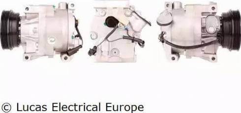 Lucas Electrical ACP370 - Компрессор кондиционера autospares.lv