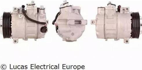 Lucas Electrical ACP378 - Компрессор кондиционера autospares.lv