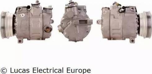 Lucas Electrical ACP299 - Компрессор кондиционера autospares.lv