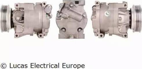 Lucas Electrical ACP295 - Компрессор кондиционера autospares.lv