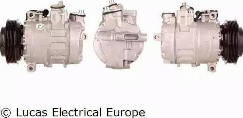 Lucas Electrical ACP298 - Компрессор кондиционера autospares.lv