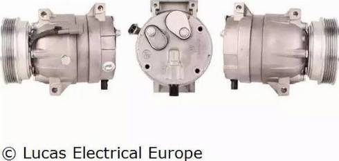 Lucas Electrical ACP297 - Компрессор кондиционера autospares.lv