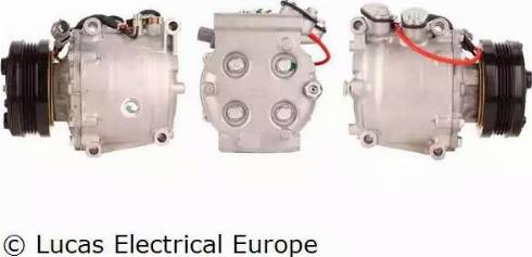 Lucas Electrical ACP249 - Компрессор кондиционера autospares.lv