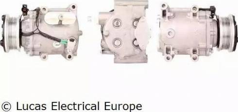 Lucas Electrical ACP240 - Компрессор кондиционера autospares.lv