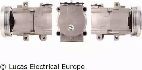 Lucas Electrical ACP248 - Компрессор кондиционера autospares.lv