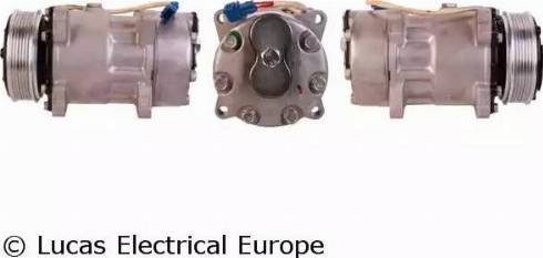 Lucas Electrical ACP243 - Компрессор кондиционера autospares.lv