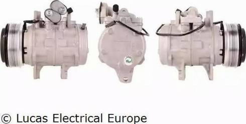 Lucas Electrical ACP255 - Компрессор кондиционера autospares.lv