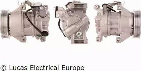 Lucas Electrical ACP264 - Компрессор кондиционера autospares.lv