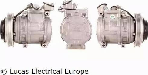 Lucas Electrical ACP266 - Компрессор кондиционера autospares.lv