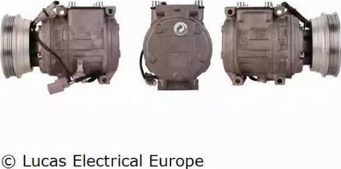 Lucas Electrical ACP267 - Компрессор кондиционера autospares.lv