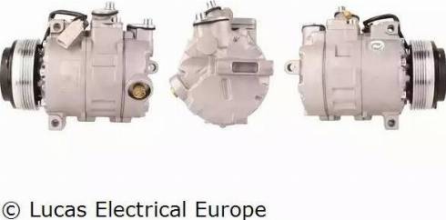 Lucas Electrical ACP209 - Компрессор кондиционера autospares.lv