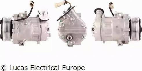 Lucas Electrical ACP205 - Компрессор кондиционера autospares.lv