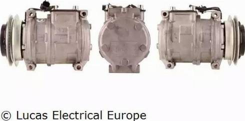 Lucas Electrical ACP206 - Компрессор кондиционера autospares.lv