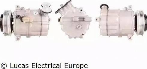 Lucas Electrical ACP200 - Компрессор кондиционера autospares.lv