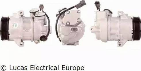 Lucas Electrical ACP219 - Компрессор кондиционера autospares.lv