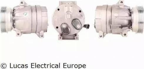 Lucas Electrical ACP211 - Компрессор кондиционера autospares.lv