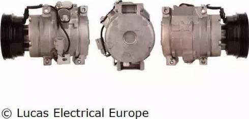 Lucas Electrical ACP212 - Компрессор кондиционера autospares.lv