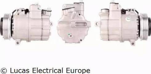 Lucas Electrical ACP289 - Компрессор кондиционера autospares.lv