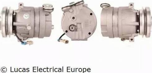 Lucas Electrical ACP284 - Компрессор кондиционера autospares.lv