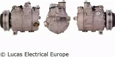 Lucas Electrical ACP288 - Компрессор кондиционера autospares.lv