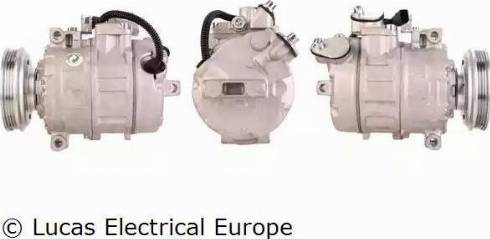 Lucas Electrical ACP239 - Компрессор кондиционера autospares.lv