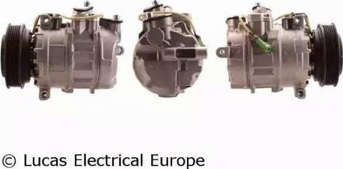 Lucas Electrical ACP234 - Компрессор кондиционера autospares.lv