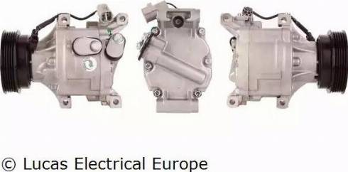 Lucas Electrical ACP235 - Компрессор кондиционера autospares.lv