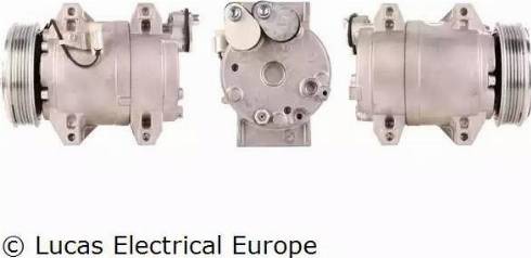 Lucas Electrical ACP230 - Компрессор кондиционера autospares.lv