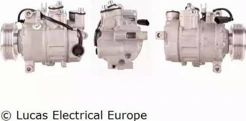 Lucas Electrical ACP232 - Компрессор кондиционера autospares.lv