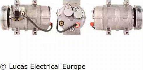 Lucas Electrical ACP224 - Компрессор кондиционера autospares.lv