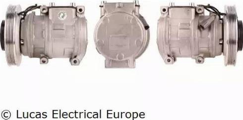 Lucas Electrical ACP226 - Компрессор кондиционера autospares.lv