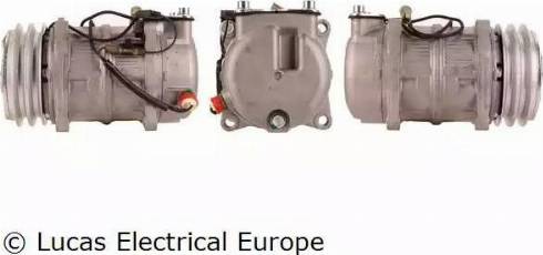 Lucas Electrical ACP221 - Компрессор кондиционера autospares.lv