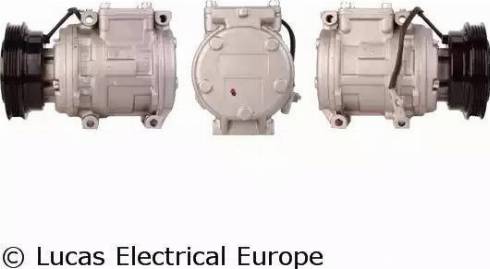 Lucas Electrical ACP228 - Компрессор кондиционера autospares.lv
