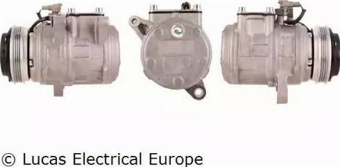 Lucas Electrical ACP271 - Компрессор кондиционера autospares.lv