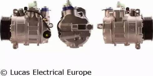 Lucas Electrical ACP799 - Компрессор кондиционера autospares.lv