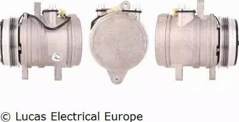 Lucas Electrical ACP795 - Компрессор кондиционера autospares.lv