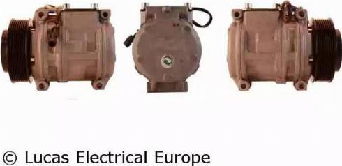 Lucas Electrical ACP790 - Компрессор кондиционера autospares.lv