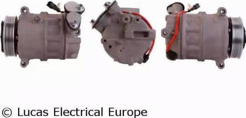 Lucas Electrical ACP798 - Компрессор кондиционера autospares.lv