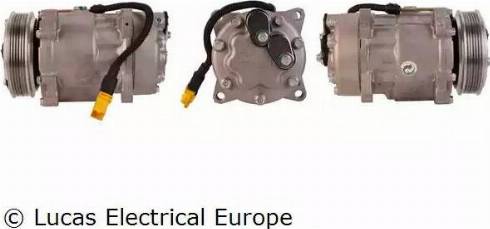 Lucas Electrical ACP793 - Компрессор кондиционера autospares.lv