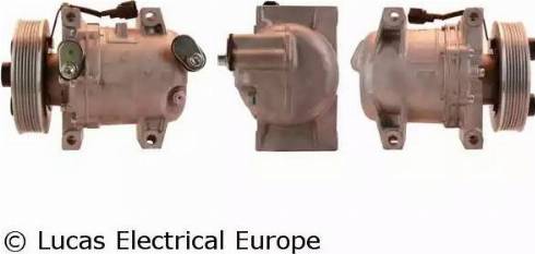 Lucas Electrical ACP797 - Компрессор кондиционера autospares.lv