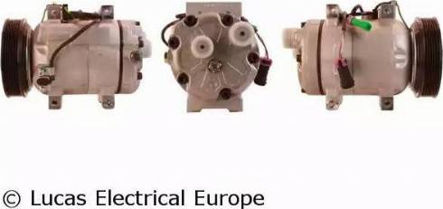 Lucas Electrical ACP749 - Компрессор кондиционера autospares.lv