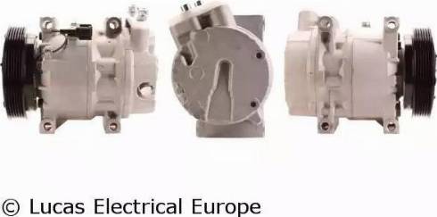 Lucas Electrical ACP740 - Компрессор кондиционера autospares.lv