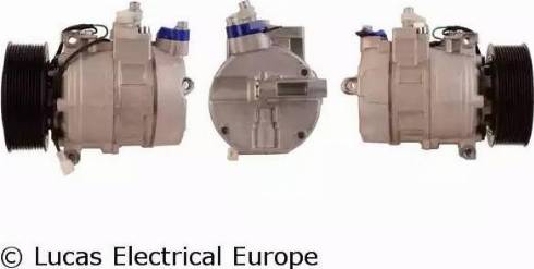 Lucas Electrical ACP742 - Компрессор кондиционера autospares.lv