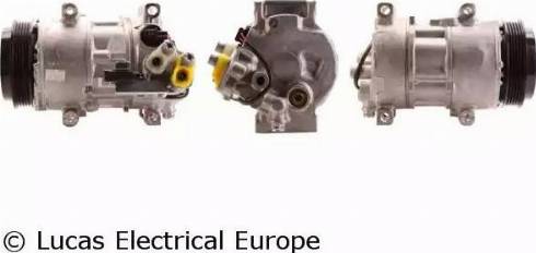 Lucas Electrical ACP747 - Компрессор кондиционера autospares.lv